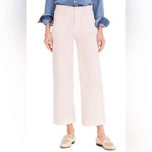 J crew pink wide leg pants size 27 Tall